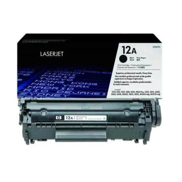 Imagem de Cartucho De Toner Original Hp 12a Preto - Q2612a