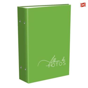 Imagem de Album Para 500 Fotos 10X15 Verde Greenery Moderno Fosco - Geral
