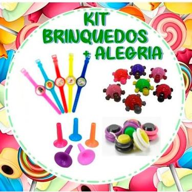 Imagem de 30 Kit Sacolinha Surpresa Mini Brinquedos Alegria!atacado!! - VENDEU B