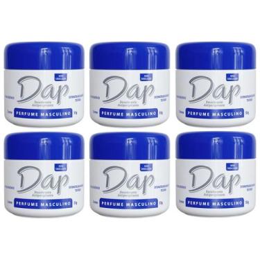 Imagem de Kit 6 Desodorante S/Perfume/Suave/Masculino/Feminino DAP 55g, MASCULIN