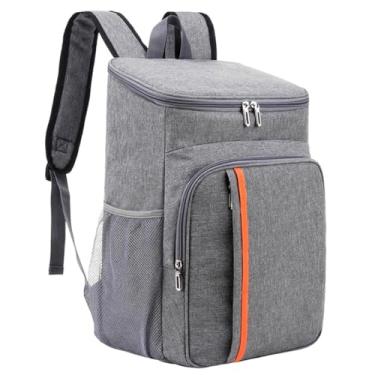Imagem de Mochila Bolsa Térmica Cooler [Cinza] Premium