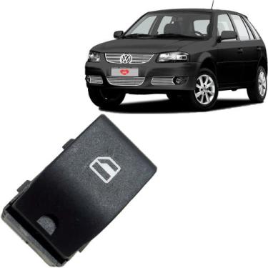 Imagem de Botão Vidro Elétrico 2 Estágios Gol Fox 2004 2005 a 2012 - ALMAPY