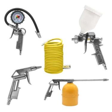 Imagem de Kit para Compressor de Ar com 5 Peças - Nagano