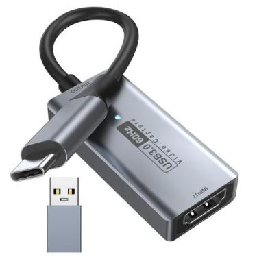 Imagem de Placa de captura de vídeo Newhope 4K HDMI para USB C 3.0 1080P HD 60fp