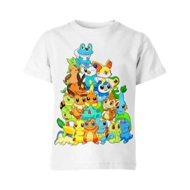Imagem de Camiseta 3D De Pokémon Para Homens E Mulheres, Fantasia De Verão, Esti