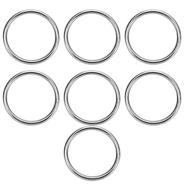 Imagem de Anel Em O Soldado Sem Costura, Anel Em O de Metal Requintado 7 Peças para Argolas de Ginástica (8 * 80mm)