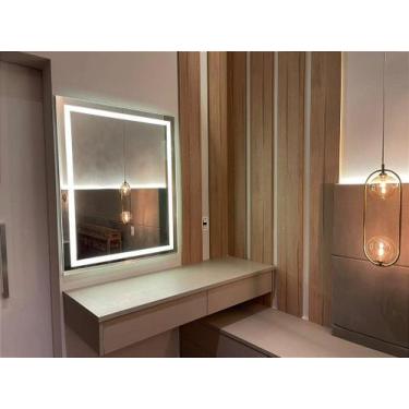 Imagem de - Espelho com touch dimmer led 4000k embutido 0,70x1,00 - ESPELHOLED D