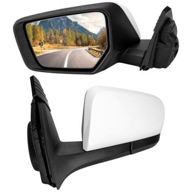 Imagem de LOIYLLEN Substituição do espelho retrovisor do lado esquerdo do motorista para Chevrolet Chevy Impala 2014 1015 2016 2017 2018 2019 - Conjunto de espelhos retrovisores com 3 pinos, ajuste elétrico