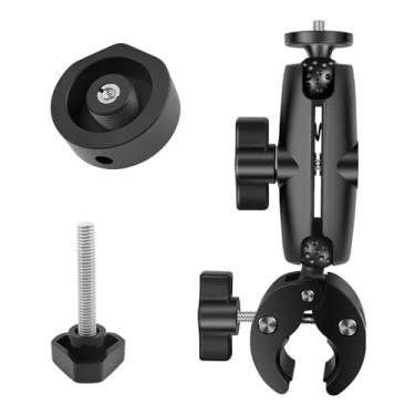 Imagem de Suporte de carro para painel, design de ajuste de ângulo duplo, mini kit de montagem Starlink, base de sucção aderente, ângulo ajustável, suporte seguro para ventosa de carro garante configuração