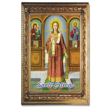 Imagem de Santinho Santo Estevão 500 un c/ oração no verso 10x7 cm