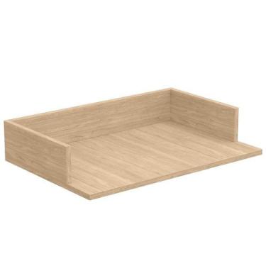 Imagem de Suporte Suspenso Para Micro-ondas Forno 60x40 Cm Class L03 Amadeirado 