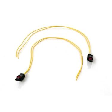 Imagem de OSCTAUS Fios conector de luz pigtail de marcador lateral adequado para Chrysler 300 300C 300S 2015-2022 luz marcadora dianteira/traseira, substitui #68213844AD, 68213845AD, 68214402AD, 68214403AD, 2