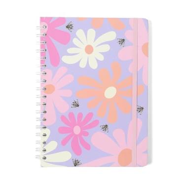 Imagem de CADERNO ESPIRAL MELISSA PAUTADO 17X24 COLOR BLOOMY 1 MATERIA 80 FLS