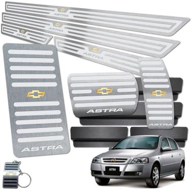 Imagem de Descanso Pedaleira Automático Soleira Astra 4 Portas Prata