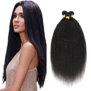 Imagem de Pacotes de cabelo Poirewa Yaki Straight 50g 10A Brazilian Virgin - Poi