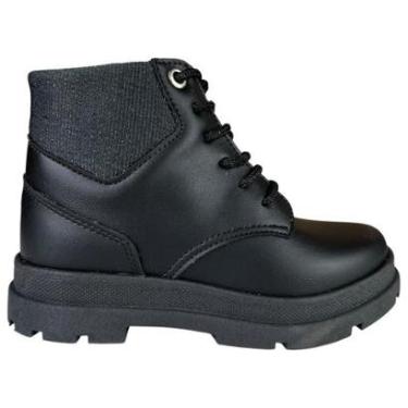 Imagem de Bota Coturno Infantil Menina Kidy Style Tratorada Cor:;Tamanho:31-Feminino