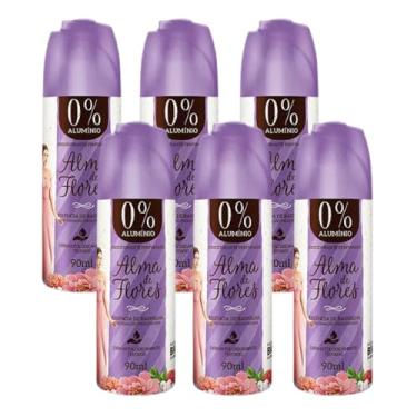 Imagem de Kit 6 Desodorante Spray Alma de Flores Baunilha 90ml