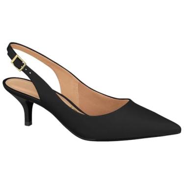 Imagem de Sapato Feminino Vizzano Scarpin Chanel Slingback Preto 39