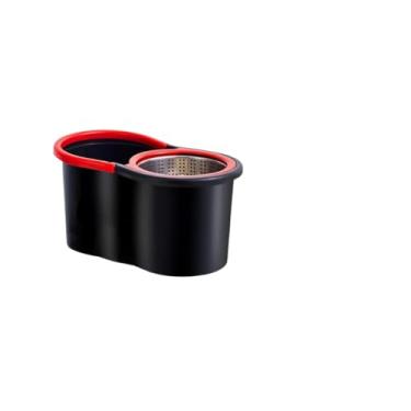 Imagem de Mop C/Cabo De 140 Cm + 2 Refis 8 Litros Cesto Em Inox Balde Centrífuga