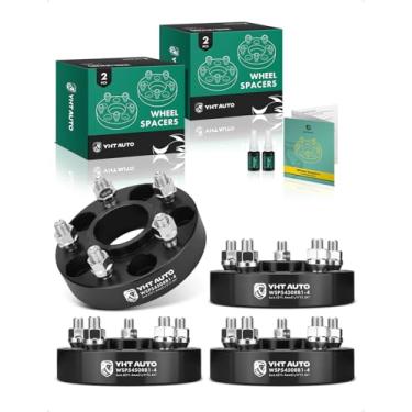 Imagem de YHTAUTO Espaçadores de roda centralizados de cubo de 5 x 4,5 de 1,25 polegadas para Jeep Liberty, Comanche, Wrangler, Grand Cherokee, XJ SJ MJ ZJ KJ KK YJ TJ, espaçadores de pneu de 5 x 114,3 mm com