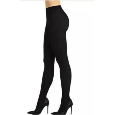 Imagem de Meia Calça Fio 40 Opaca Loba Original Feminina - Lupo, Preto, M