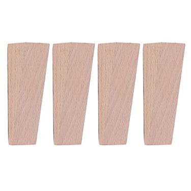 Imagem de Zerodis Rolha de Porta de Madeira Coleção de Artesanato Material Escolar de Escritório Material de Escritório Elimina Som de Colisão Ideal para Uso Em Doméstico Rolha de Porta de Madeira