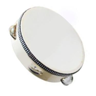 Imagem de Mingzhe Festa Educacional do Tambor da Percussão do Pandeiro Portátil de Madeira para Crianças (7 pol.)