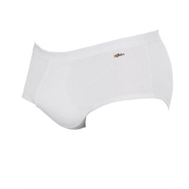Imagem de Cueca Slip Zorba 185 Algodão com Abertura, Azul denim, G