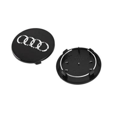 Imagem de Capas Centrais Para Rodas De Carro Audi, Conjunto De 4 Peças, 60mm 61m