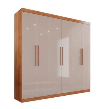 Imagem de Guarda Roupa Ubatuba Plus 6 Portas 3 Gavetas Valverde Moveis - Valverd