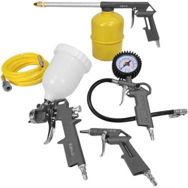Imagem de Conjunto de Pintura Multiuso para Compressor de Ar 5 Peças EKMC-SP EVA