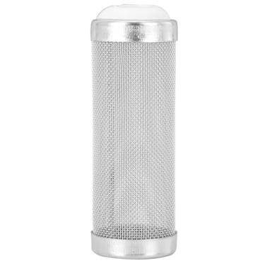 Imagem de AYNEFY Malha de Entrada de Filtro de Aquário, Protetor de Camarão de Entrada de Aço Inoxidável Com Design de Malha Fina para Filtragem Aprimorada Em Tanques de Peixes 16mm 5 Peças (Diâmetro interno