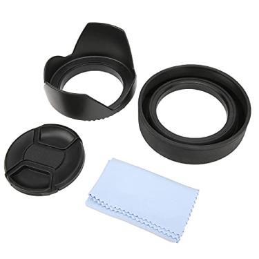 Imagem de Acouto Capa de Lente de Borracha Dobrável Conjunto de Capa de Lente 4 Em 1 Com de de Borracha Conjunto de de e de de Pano Com Câmera de e Acessórios para Fotográficas (72mm)