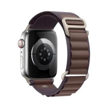 Imagem de Pulseiras De Relógio De Nylon Para Apple Watch Série 10 9 8 7 6 SE Ult