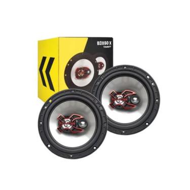 Imagem de Alto Falante Bravox 6 Polegadas Triaxial B3x60x 100wrms Par