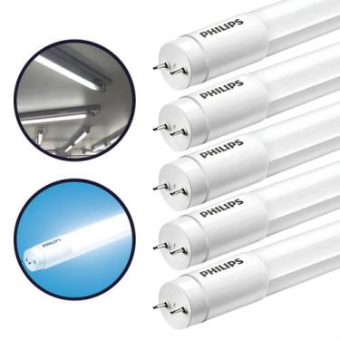 Imagem de Kit com 10 Lâmpada Led Tubular de Vidro Ligação Unilateral 9w 60cm Phi