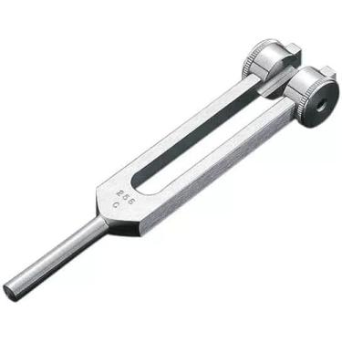 Imagem de Diapasão Médico B.I.C 128 Hz Vibrações Com Fixador Stark Aço Inoxidável Com Cursor