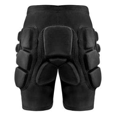 Imagem de menolana Protetor de shorts acolchoado para proteção de quadril em EVA, equipamento de proteção para skate, contra impactos para futebol, bicicleta, vôlei e, M