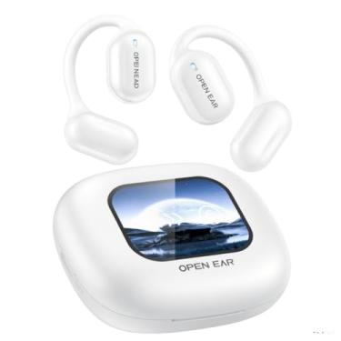 Imagem de Fone de Ouvido intra-auricula Esportivo Sem Fio Bluetooth com Caso de Carregamento TWS Estéreo com cancelamento de ruído XT88 - Branco