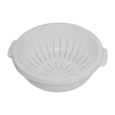 Imagem de Escorredor macarrão/multiuso branco micromax