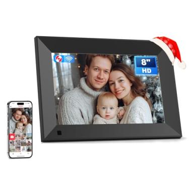 Imagem de Arktronic Frameo Porta-Retratos Digital Smart Wifi de 10,1" 32 Gb, Porta-Retratos Digital com Tela de Toque Ips Hd, Fácil de Usar, Compartilhe Fotos/Vídeos Via Aplicativo Frameo Presente para Pais Hom