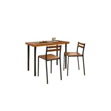 Imagem de Conjunto Balcão 2 Banquetas Moscou  Gol Decor - Tubulares Gol Decor, C