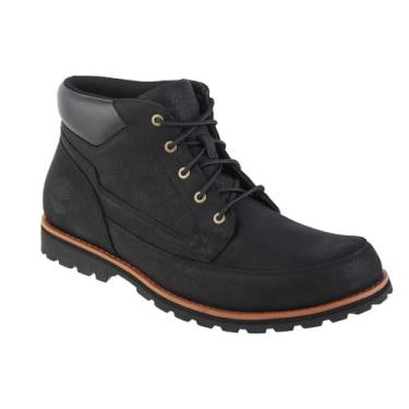 Imagem de Timberland Attleboro Pt Chukka Boat masculino, Grão integral preto, 42