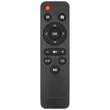 Imagem de AOERUOW Controle remoto de substituição compatível com ClokoWe M8, DBPOWER T20 PJ0703, ARTSEA W25, Blitzwolf BW-VP10, Wimius K2, Mirval LCD mini projetores de filmes portáteis