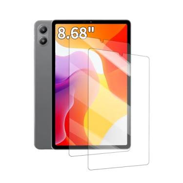 Imagem de FJIASTB Protetor de tela para tablet Blackview Link 2 Android 21 cm, filme de vidro temperado 9H antiarranhões fácil de instalar, sem bolhas, pacote com 2