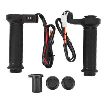 Imagem de Grip de Mão Aquecida de Motocicleta, 12V 3 Engrenagens Anti -deslizamento Anti -Loosening Motorcycle Motão Elétrico Aquecimento
