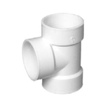 Imagem de SUPPLYGIANT Pacote com 5 camisetas de ventilação DWV PVC de 10 cm – Cubo x Hub xHub Branco PVC Dreno, Resíduos e Montagem de Ventilação