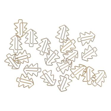 Imagem de ZJchao 20 Clipes de Papel, Clipes de Papel Em Forma de árvore de Natal de Metal Antiferrugem Colorido, Com Fio de Ferro para Organizar Marcadores de Arquivos, Uso Doméstico da Escola