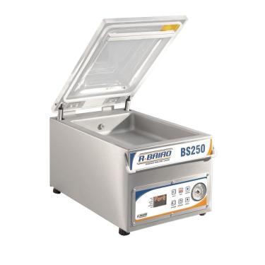 Imagem de Seladora a Vácuo de Câmara R. Baião 25cm 220V BS250