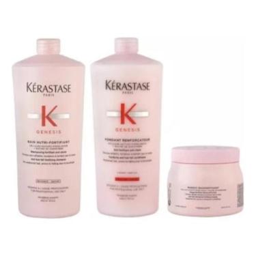 Imagem de Kit Genesis Nutri Shampoo+ Condicionador 1litro + Másc 500g  - L'oreal